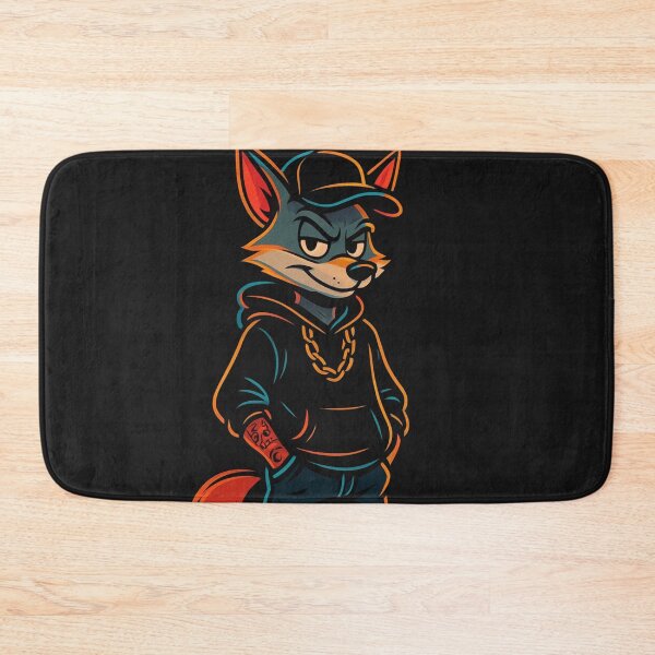 Item preview, Street Fox Hustler T-Shirt | Urban Hip Hop Swag Animal Graphic Tee designed and sold by KDesignCrafts.