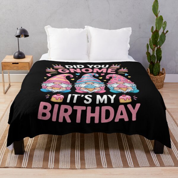 Item preview, Did You Gnome It's My Birthday Gnomes Gifts for Women Girls designed and sold by andreaswest.
