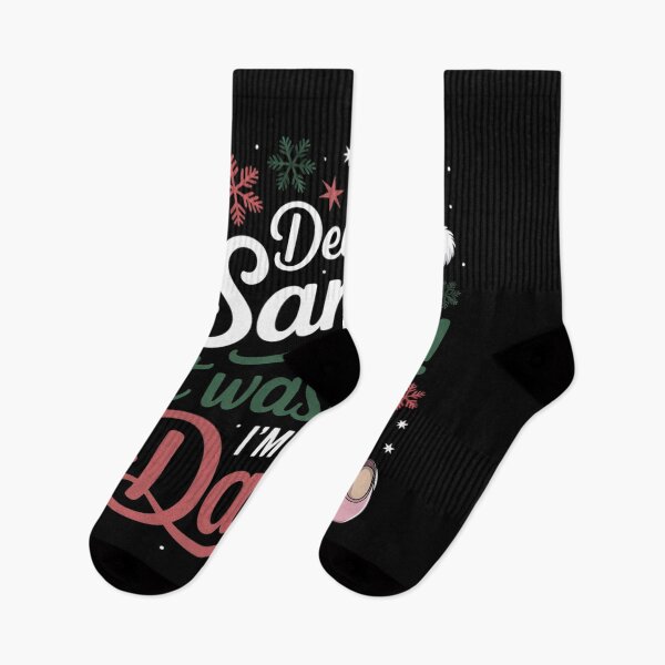 Item preview, Dear Santa It Wasn't Me I'm Always At Dance Ballet Christmas designed and sold by andreaswest.