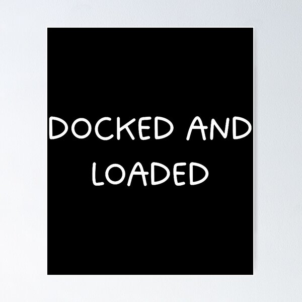 Item preview, Docked And Loaded Funny Boat Captain Boating designed and sold by AntoinetteKris.