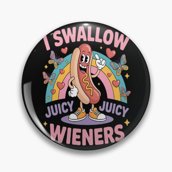 Item preview, I Swallow Juicy Wiener Inappropriate Adult Humor designed and sold by gandebro.