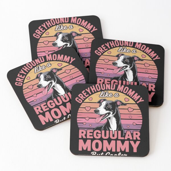 Item preview, Racing Dogs and Greyhound Rescue for a Greyhound Mom  designed and sold by RuthGAArt.