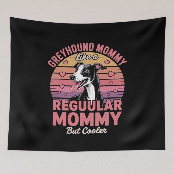Item preview, Racing Dogs and Greyhound Rescue for a Greyhound Mom  designed and sold by RuthGAArt.