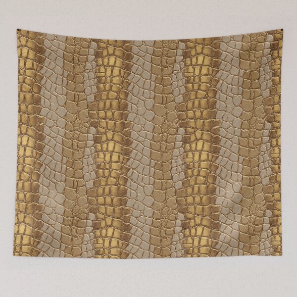 Item preview, Trendy Deep-Toned Crocodile Skin Pattern For Housewarming designed and sold by RoyalStarsPatts.