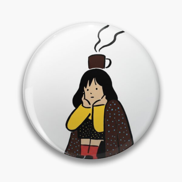 Artikelvorschau, Kaffee-Pause Stimmung Minimalistisches Entspannungs-Illustrationsdesign entworfen und verkauft von Redlyto.