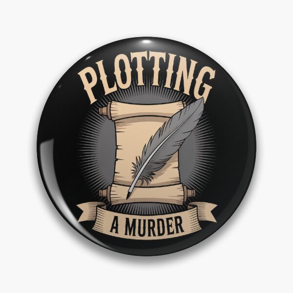 Item preview, Book Author Plotting A Murder Plot Twist Writing Book Writer designed and sold by brinbotty.