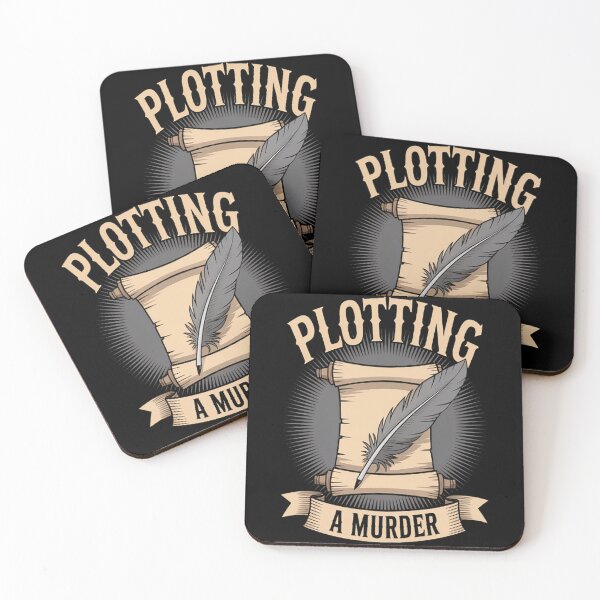 Item preview, Book Author Plotting A Murder Plot Twist Writing Book Writer designed and sold by brinbotty.