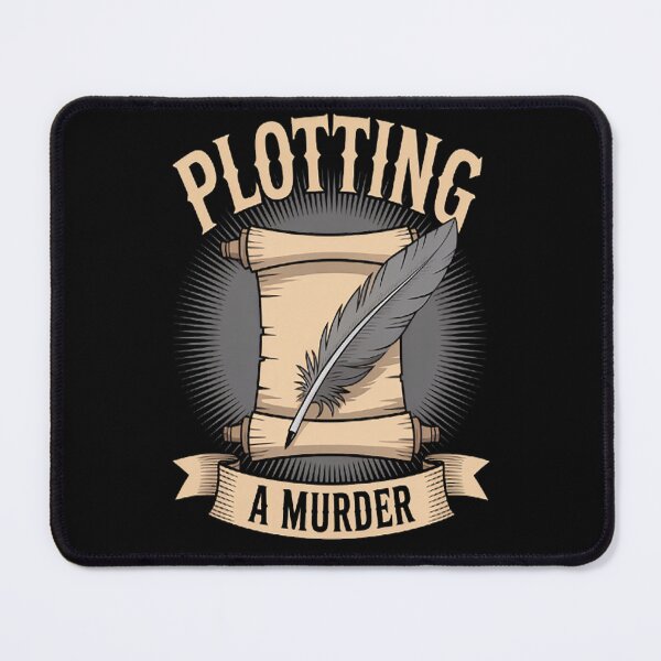 Item preview, Book Author Plotting A Murder Plot Twist Writing Book Writer designed and sold by brinbotty.