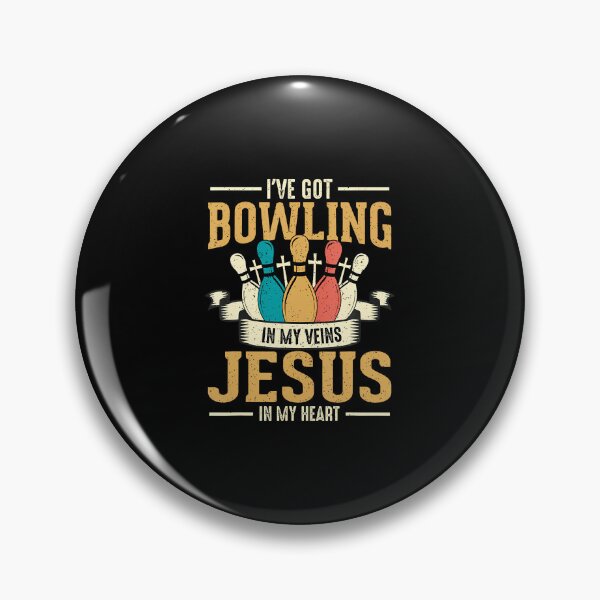 Item preview, I'Ve Got Bowling In My Veins Jesus In My Heart designed and sold by TamaraIrma.