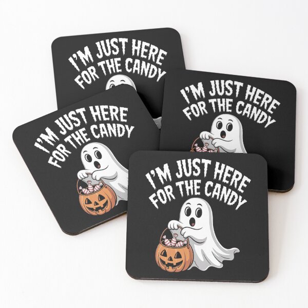 Item preview, I'm Just Here for the Candy Halloween Pun Lollipop designed and sold by gandebro.