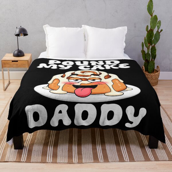 Item preview, Pound My Cake Daddy Funny Cinnamon Roll Pun Baking designed and sold by CeciliaMay1.