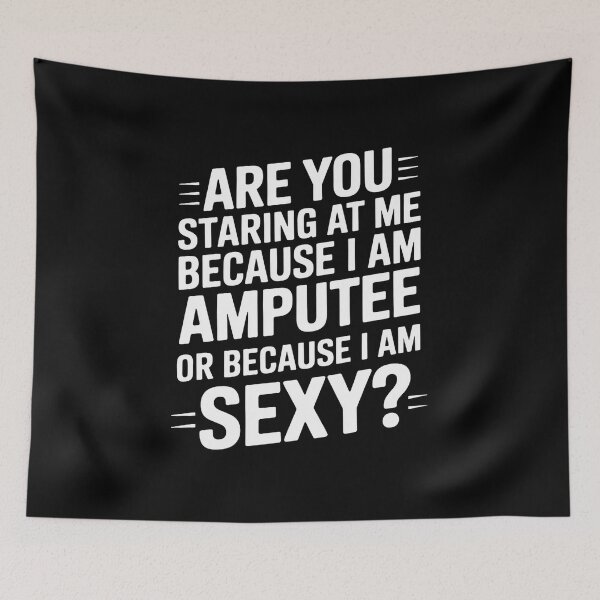Item preview, Cool Amputee For Men Women Leg Amputation Handicapped Sexy designed and sold by andreaswest.