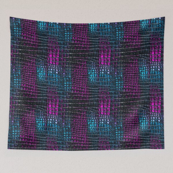 Item preview, Colorful Adventurous Crocodile Skin Pattern For Chic Style Lover designed and sold by RoyalStarsPatts.