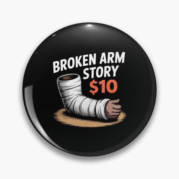 Item preview, Cool Broken Arm For Men Women Kids Elbow Broken Arm designed and sold by andreaswest.