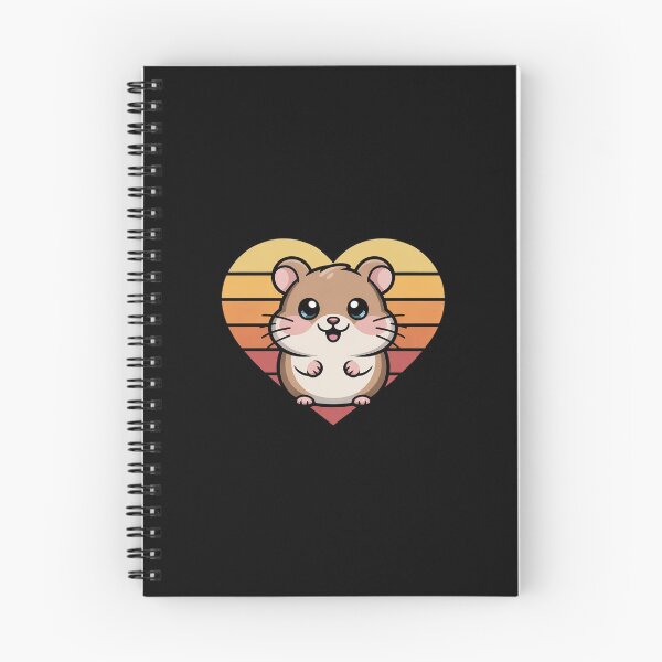Item preview, Cute Hamster Heart Shape designed and sold by andreaswest.