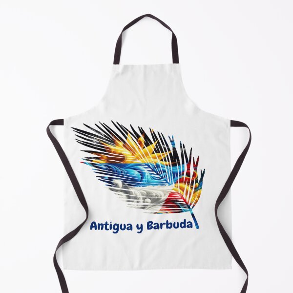 Item preview, Abstract Antigua and Barbuda Flag – Feather Design designed and sold by ArteJorge48.