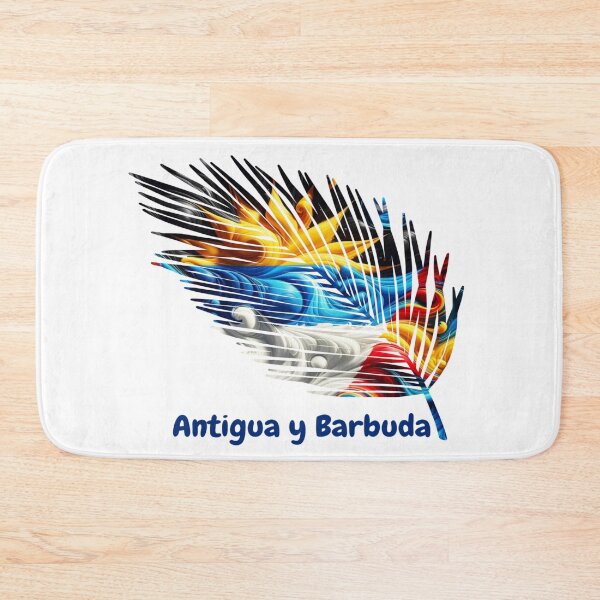 Item preview, Abstract Antigua and Barbuda Flag – Feather Design designed and sold by ArteJorge48.