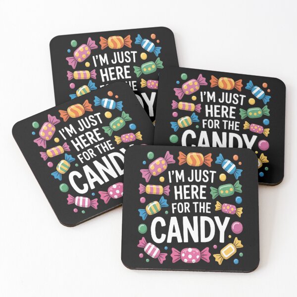 Item preview, I'm Just Here For The Candy Halloween Trick or Treat designed and sold by gandebro.