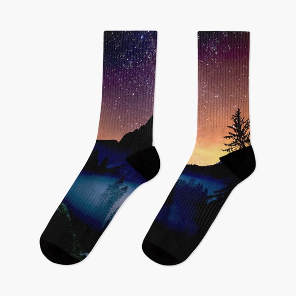 Item preview, Midnight Peaks Under the Milky Way designed and sold by Exodoi.