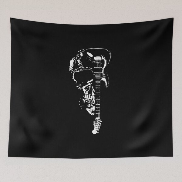Item preview, guitar skull designed and sold by dreamer-zone.
