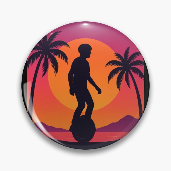 Item preview, Electric unicycle - sunset version designed and sold by DamioPolArt.