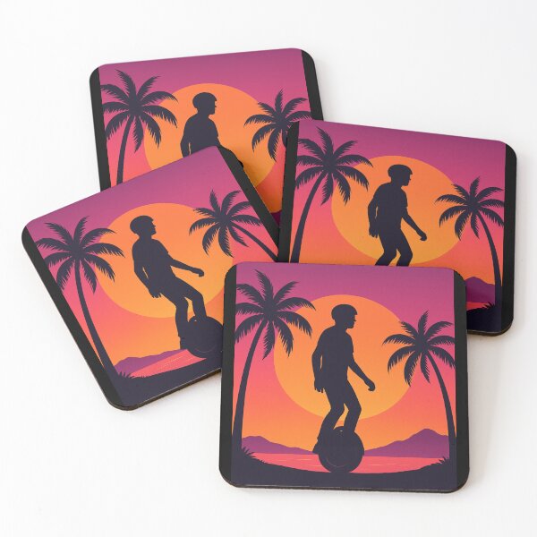 Item preview, Electric unicycle - sunset version designed and sold by DamioPolArt.