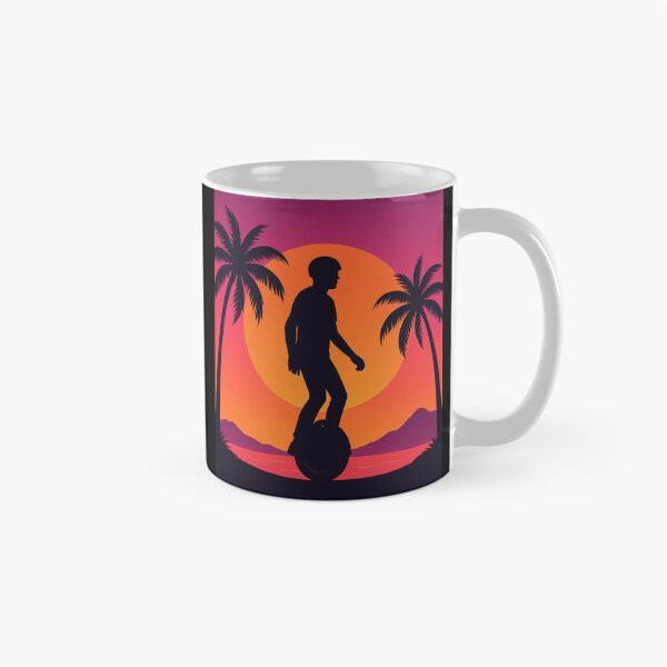 Item preview, Electric unicycle - sunset version designed and sold by DamioPolArt.