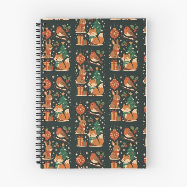 Item preview, Navidad caprichosa en el bosque: animales acogedores y elementos navideños vintage designed and sold by TrendBoost.