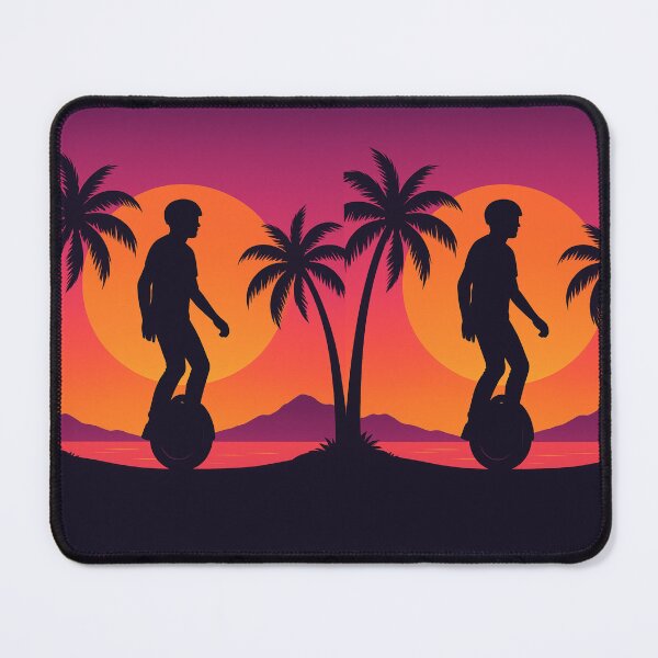 Item preview, Electric unicycle - sunset version designed and sold by DamioPolArt.