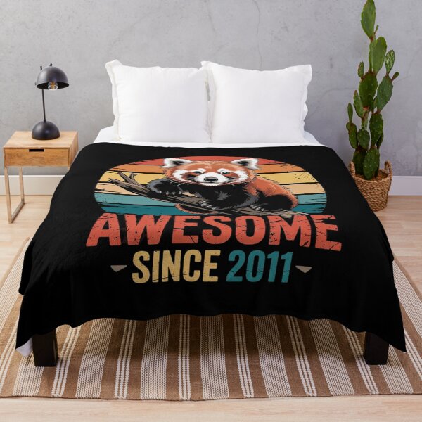 Item preview, Red Panda 2011 Birthday Funny Vintage Red Panda Sunset designed and sold by RuthGAArt.