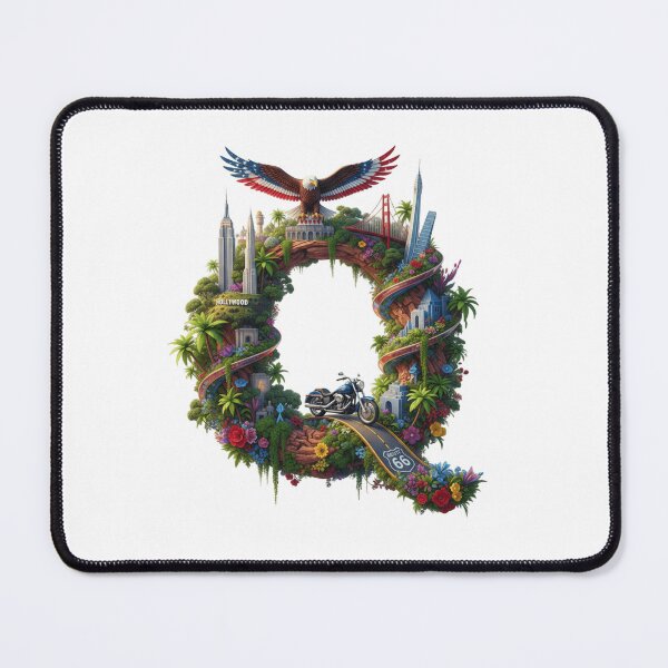 Item preview, The Alphabet of the USA - Q designed and sold by Kaleddis.