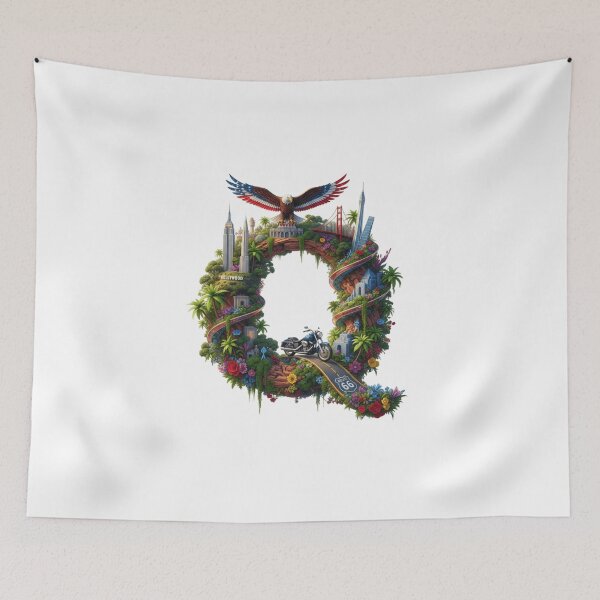 Item preview, The Alphabet of the USA - Q designed and sold by Kaleddis.
