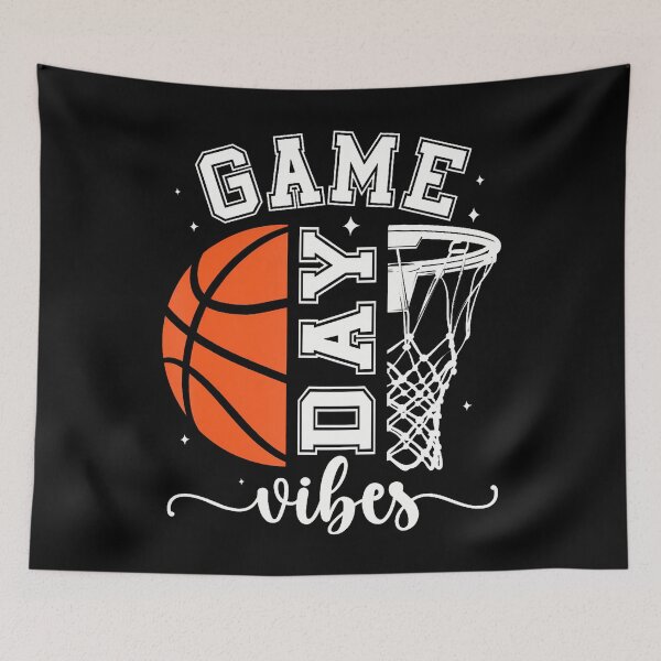 Item preview, Basketball Game Day Vibes Game Day Basketball designed and sold by TamaraIrma.