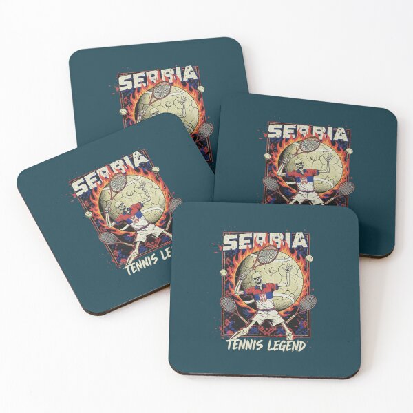 Item preview, Serbia Tennis Legend: The Fiery Ace designed and sold by BoringClothes .