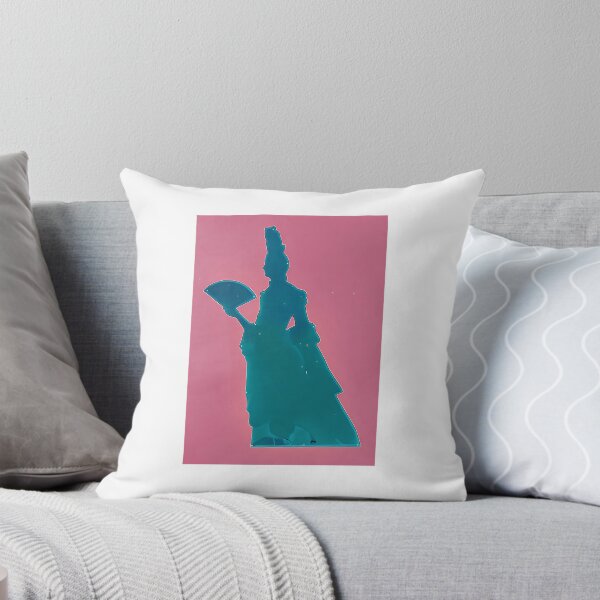 Item preview, Lady figure from 17th century looks with long dress ,hat and fan  designed and sold by wallartofmio.