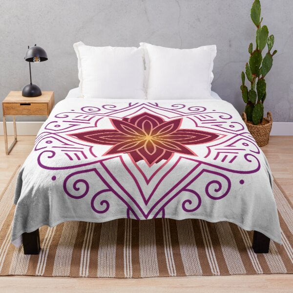 Item preview, Radiant Neon Mandala Sacred Geometry Art designed and sold by HiteshArt111.