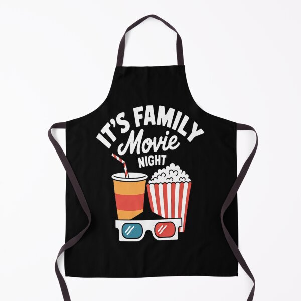 Item preview, It's Family Movie Night Cinema Popcorn Film Movie Lover designed and sold by gandebro.