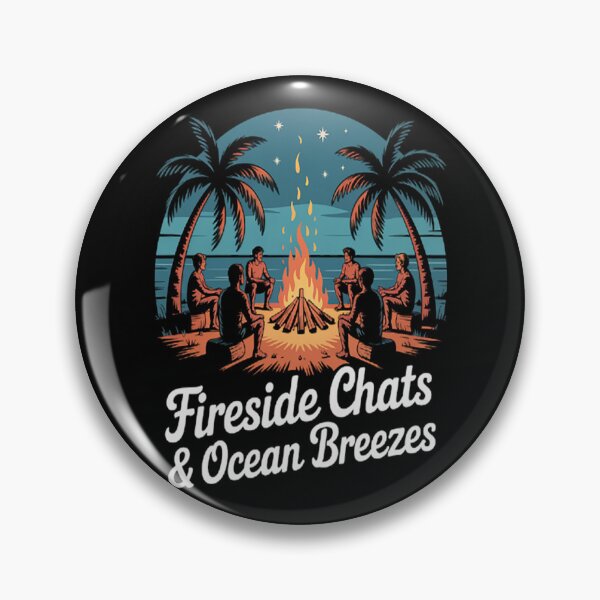 Item preview, Fireside Chats Ocean Breezes designed and sold by brinbotty.