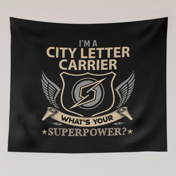Item preview, City Letter Carrier designed and sold by jeromgaug336.
