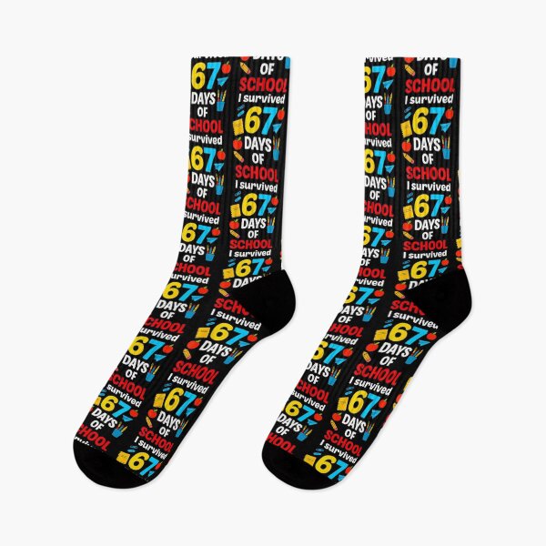Item preview, I Survived 6 7 Six Seven 67 Days Of School Teachers Students designed and sold by TamaraIrma.