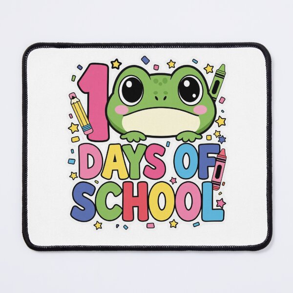 Item preview, Frog Lover 100 Days of School Cute Wildlife School designed and sold by GrumpySableye.