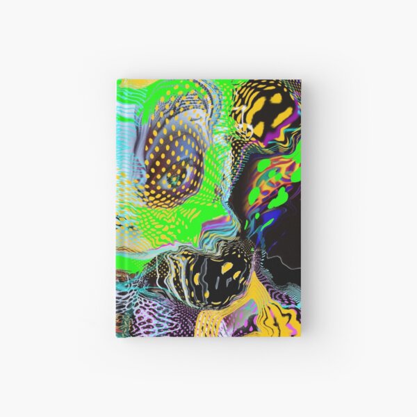 The Algea Coloured Art by iServalan for BOI by Sarnia de la Maré Hardcover Journal