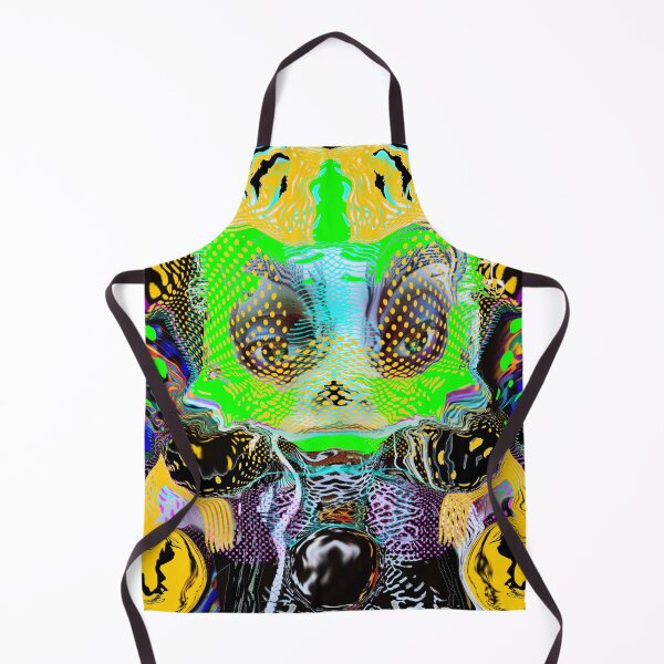 The Algea Coloured Art by iServalan for BOI by Sarnia de la Maré Apron