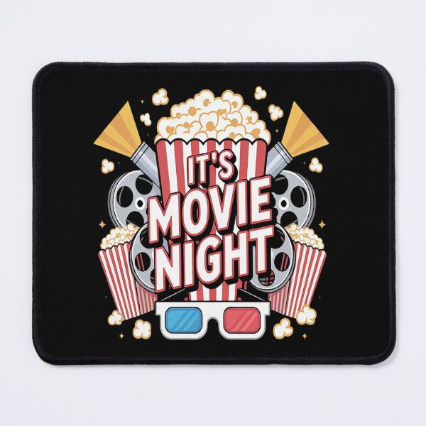 Item preview, It's Movie Night Popcorn Cinema designed and sold by gandebro.