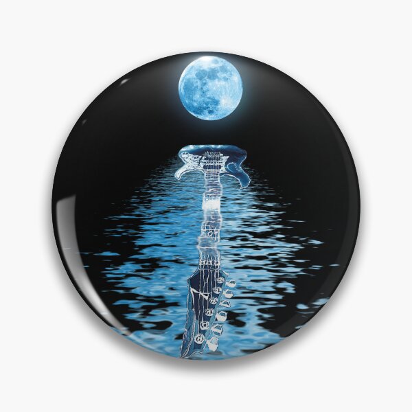 Item preview, guitar full moon designed and sold by dreamer-zone.
