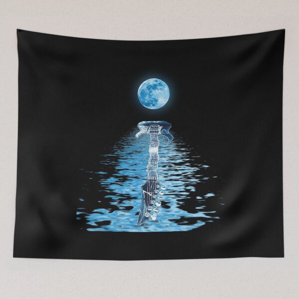 Item preview, guitar full moon designed and sold by dreamer-zone.
