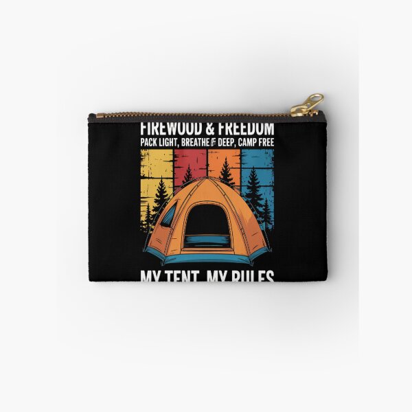 Item preview, Firewood & Freedom Camping Tent – My Tent, My Rules designed and sold by brinbotty.