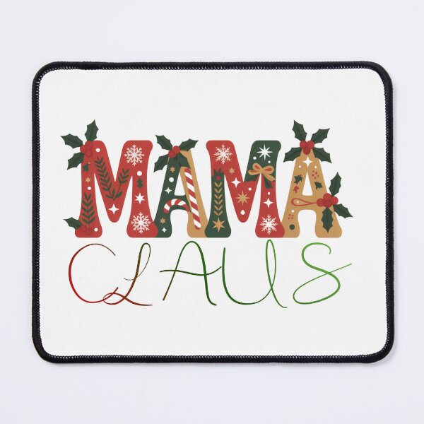 Item preview, Mama Claus Christmas Design – Perfect for festive shirts, sweaters, mugs, tumblers, cards, and more designed and sold by Kayshies8120.