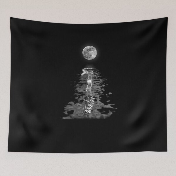 Item preview, guitar full moon designed and sold by dreamer-zone.