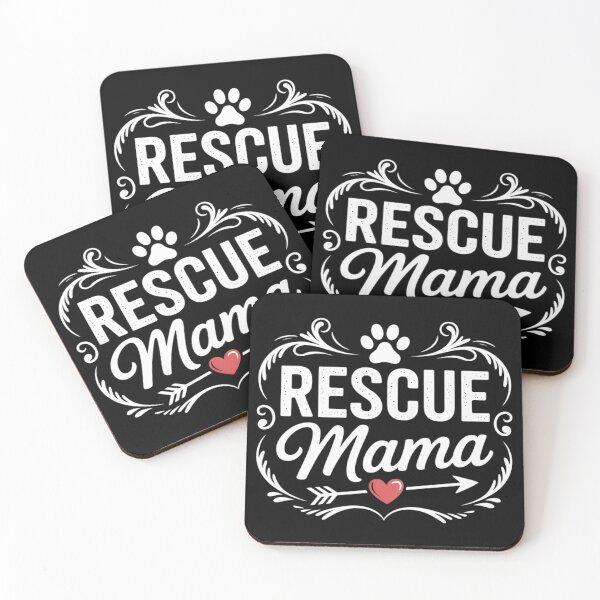 Item preview, Rescue Mama - Rescue Dog Lover Outfit Rescue Mom  designed and sold by RuthGAArt.